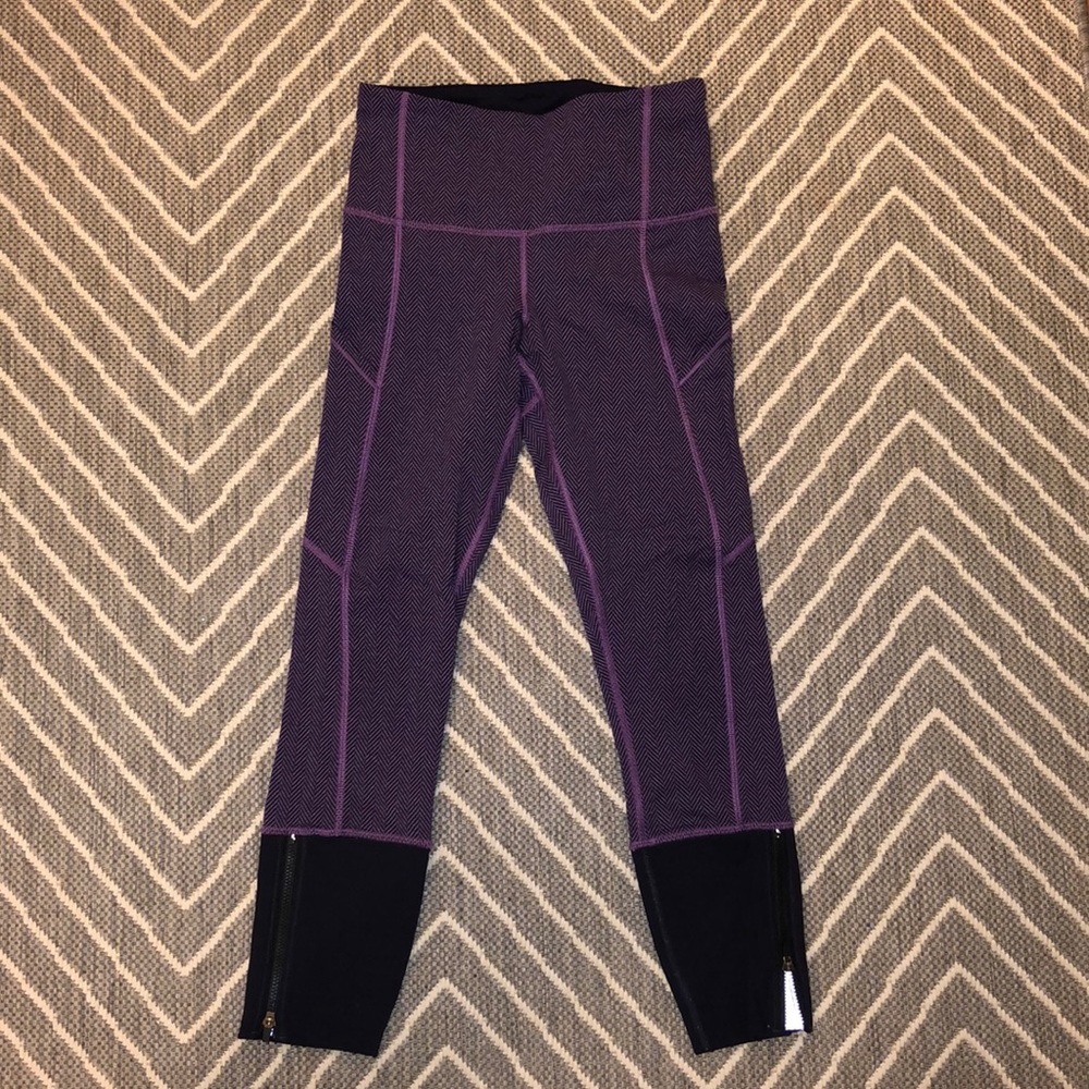 Lulu lemon purple leggings